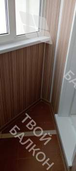 Отделка балкона сапожок с утеплением