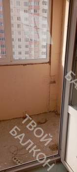 Отделка балкона с утеплением в доме серии п-111м