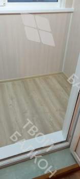 Отделка балкона с утеплением в доме серии п-111м