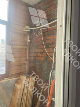 Отделка балкона с утеплением