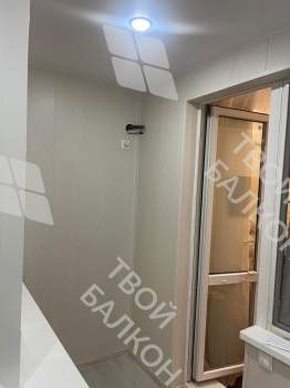 Отделка балкона с утеплением