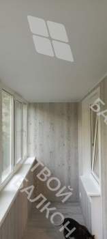 Отделка балкона с утеплением