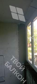 Отделка балкона с утеплением