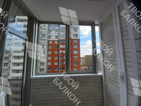 Отделка балкона в многоквартирном доме