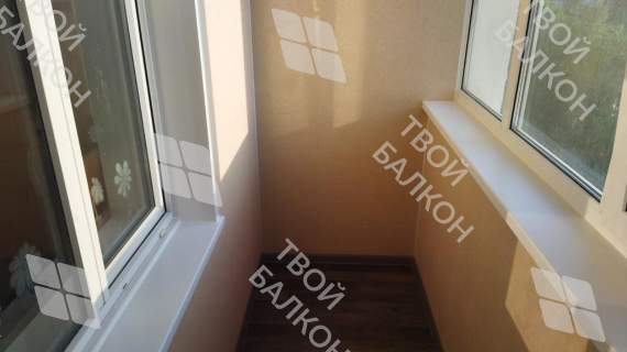 Остекление и отделка балкона в многоквартирном доме