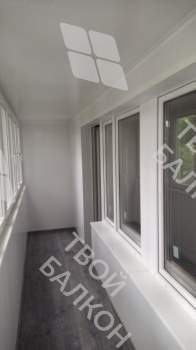 Остекление балкона и установка балконного блока