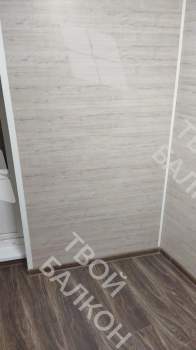 Отделка балкона с утепление в многоквартирном доме