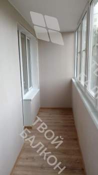 Отделка балкона с утеплением 