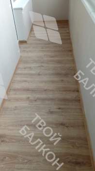 Отделка балкона с утеплением 