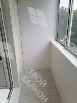 Отделка балкона в многоквартирном доме