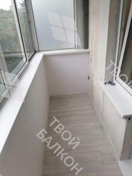 Отделка балкона в многоквартирном доме