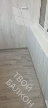 Отделка балкона с утеплением в многоквартирном доме