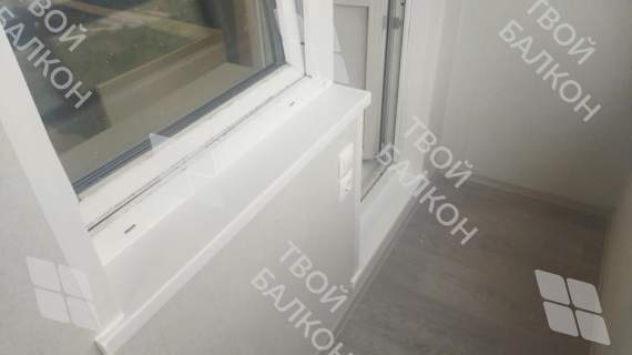 Отделка балкона в многоквартирном доме