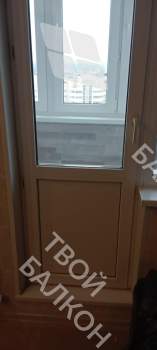 Отделка балкона с утеплением в многоквартирном доме