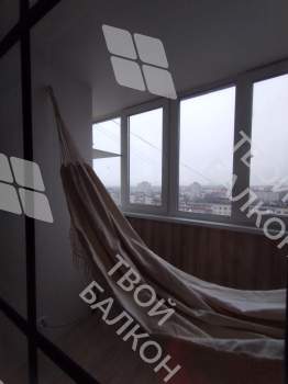 Отделка с утеплением балкона в панельном доме