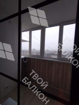 Отделка с утеплением балкона в панельном доме