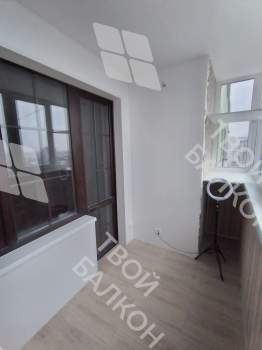 Отделка с утеплением балкона в панельном доме