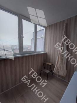 Отделка с утеплением балкона в панельном доме