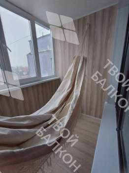 Отделка с утеплением балкона в панельном доме