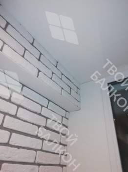 Отделка с утеплением балкона в панельном доме