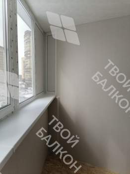 Остекление и отделка балкона