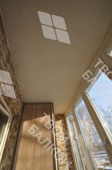 Отделка с утеплением балкона в панельном доме