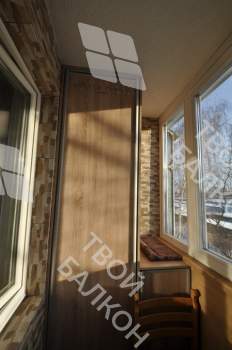 Отделка с утеплением балкона в панельном доме