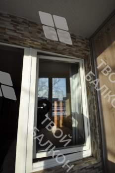 Отделка с утеплением балкона в панельном доме