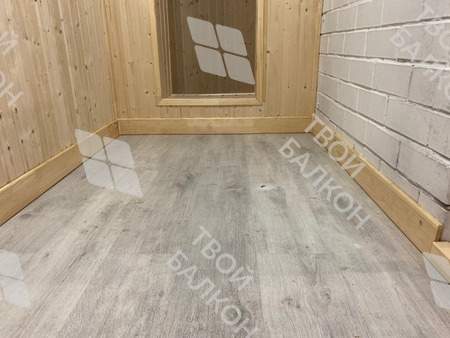 Отделка и утепление эркерного балкона