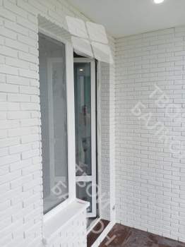 Отделка балкона в многоквартирном доме г Красногорск