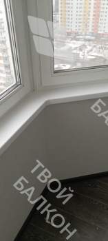 Отделка балкона с утеплением в многоквартирном доме