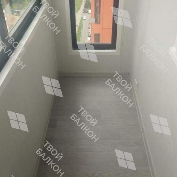 Отделка балкона в многоквартирном доме