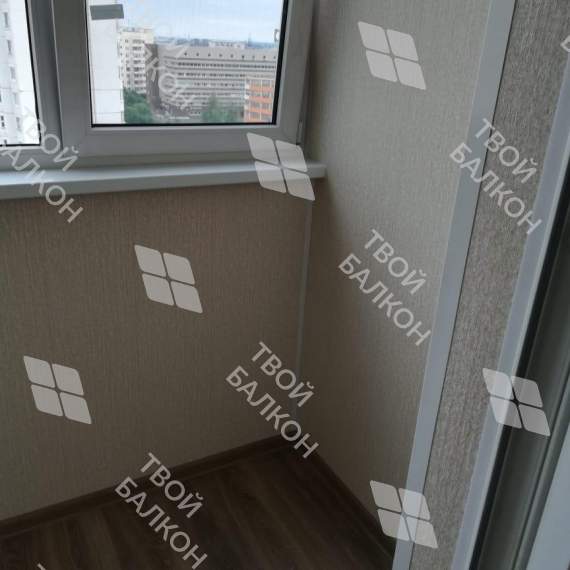 Отделка балкона Сапожок под ключ с утеплением