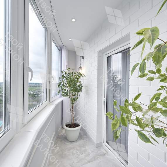 Утепление балкона с отделкой гипсокартоном