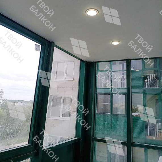Отделка балкона в многоквартирном доме г Красногорск