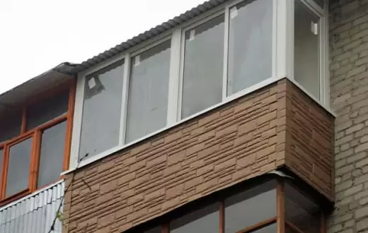 Наружная отделка балконов