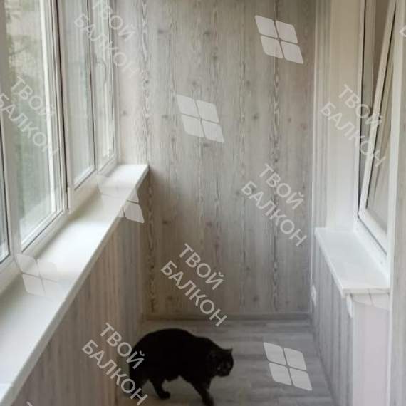 Отделка балкона с утеплением